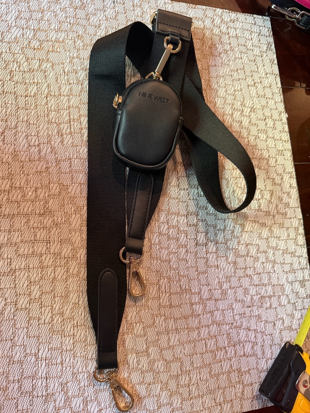 Nine West purse strap with mini pouch